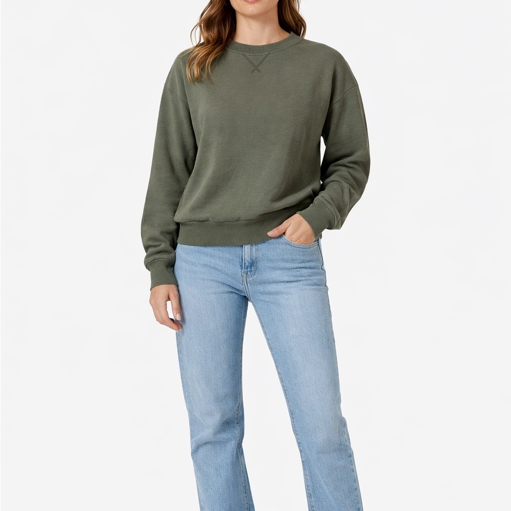 Aerie Size Small Hunter Green Oversized Sweatshirt